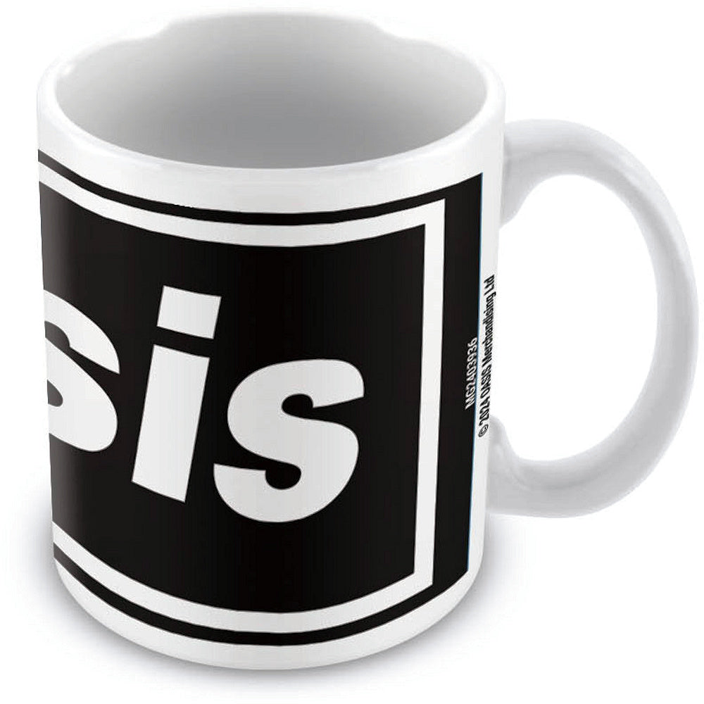 OASIS - (映画「オアシス:ドント・ルック・バック・イン・アンガー」公開 ) - LOGO WHITE POD MUG